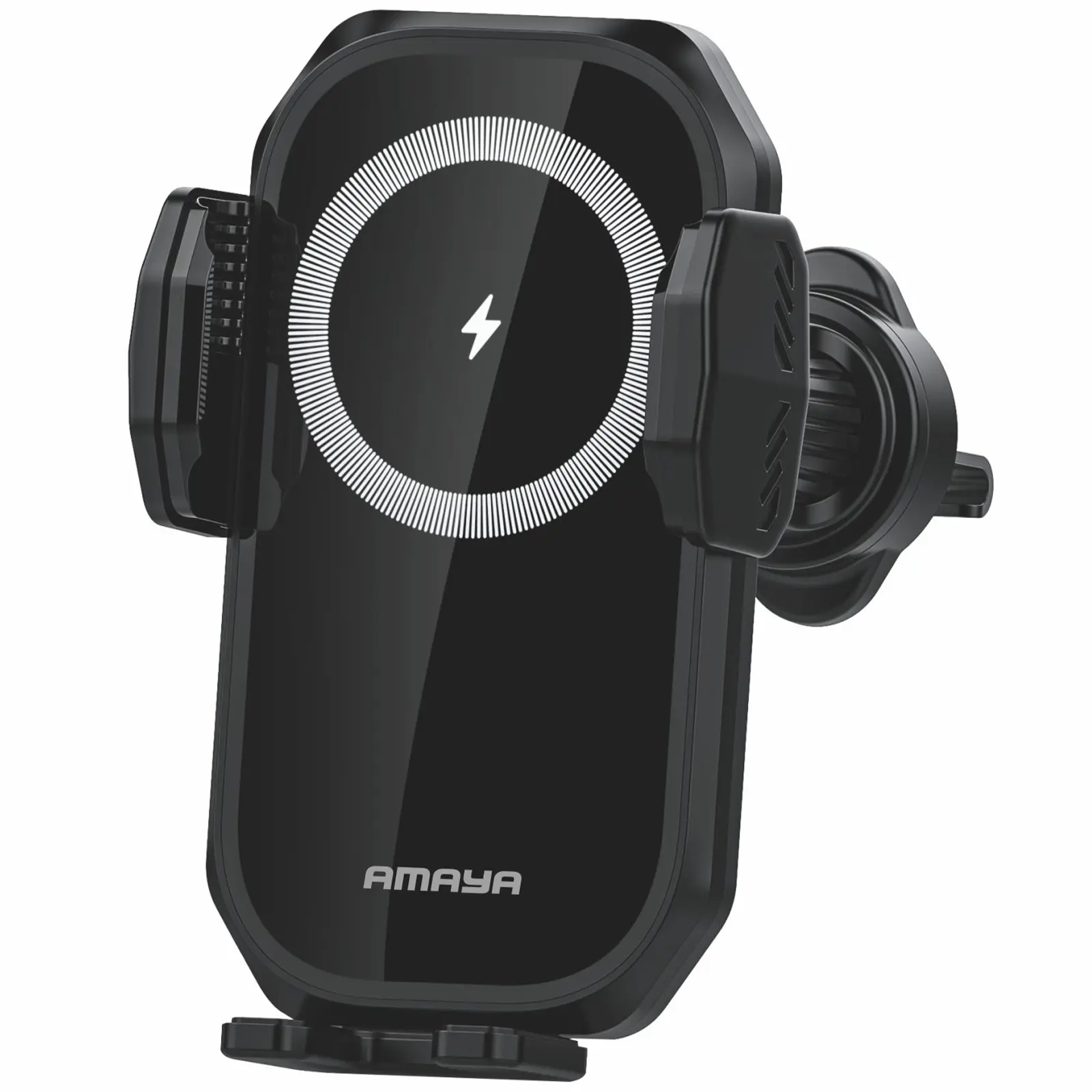 Автодержатель с БЗУ Amaya APH-W10 15W (air outlet), Black, купить оптом с доставкой