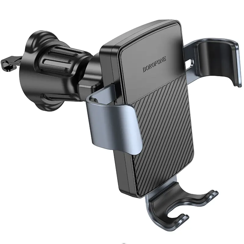 Автодержатель Borofone BH118 Refined, Black / Metal gray 4, купить оптом с доставкой