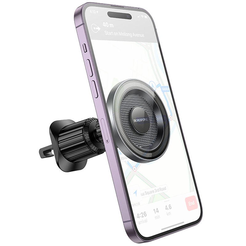 Автодержатель Borofone BH122 Profit ring magnetic (air outlet) на картинке №3