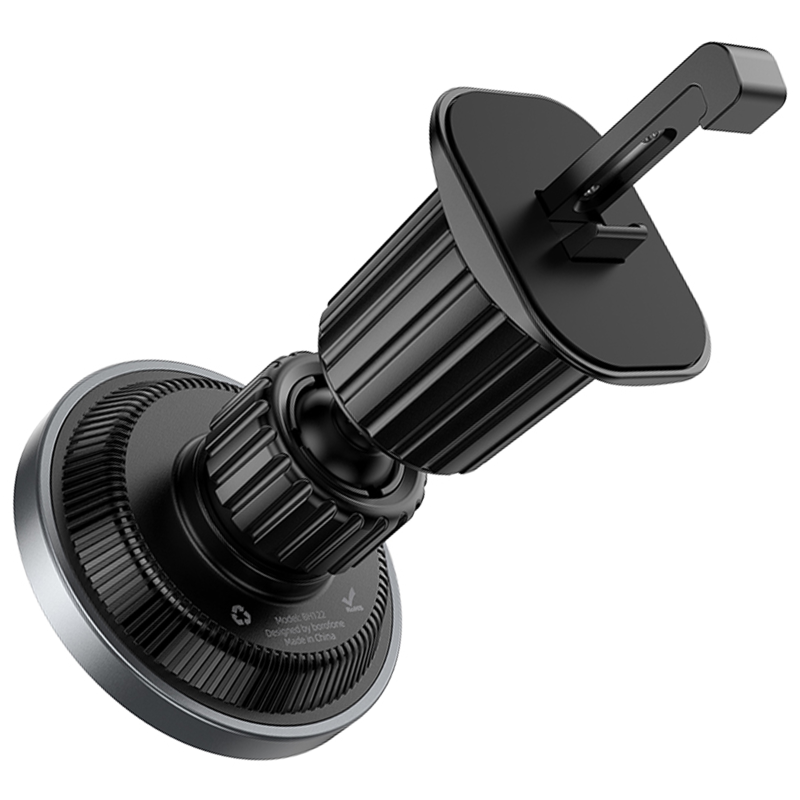 Автодержатель Borofone BH122 Profit ring magnetic (air outlet), Black / Metal gray 5, купить оптом с доставкой
