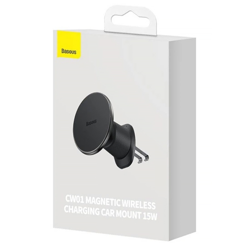 Автотримач з БЗП Baseus CW01 Magnetic 15W (air outlet) (C40141001111) на малюнкі №3