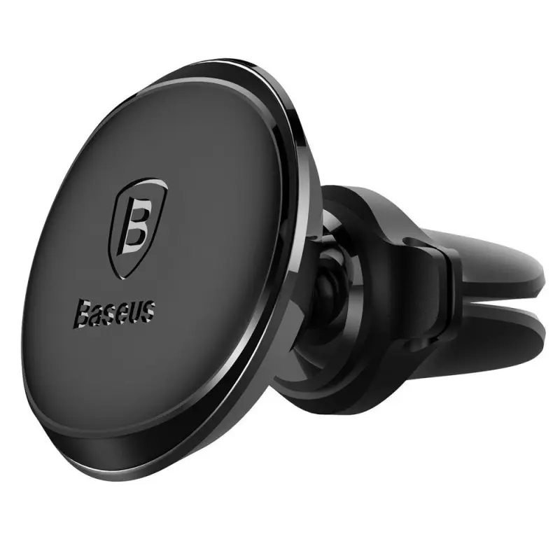 Автотримач Baseus Magnetic OS with cable clip (air outlet) (C40141201113), Black 1, купити оптом з доставкою
