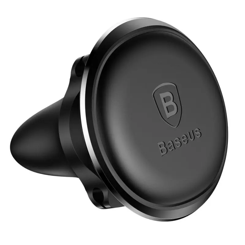 Автотримач Baseus Magnetic OS with cable clip (air outlet) (C40141201113), Black 2, купити оптом з доставкою