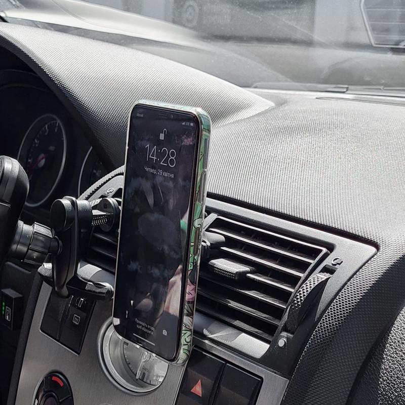 Автотримач Baseus Magnetic OS with cable clip (air outlet) (C40141201113) на малюнкі №7
