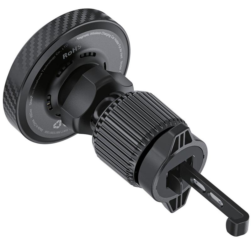 Автотримач з БЗП Acefast D33 Qi2 Magnetic Wireless Charging 15W на малюнкі №3