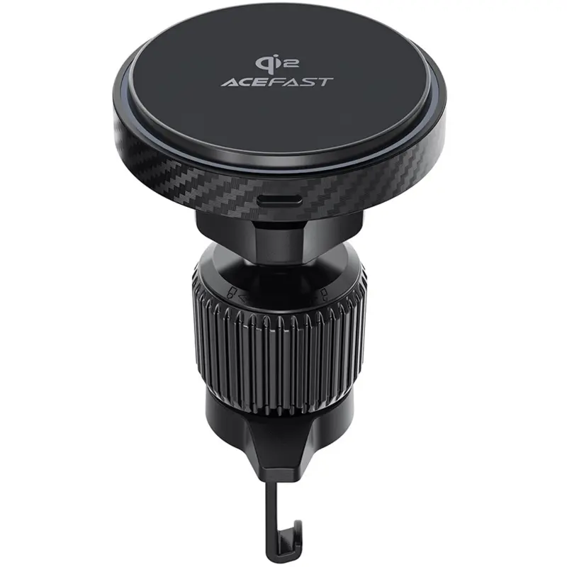 Автодержатель с БЗУ Acefast D33 Qi2 Magnetic Wireless Charging 15W, Black 3, купить оптом с доставкой