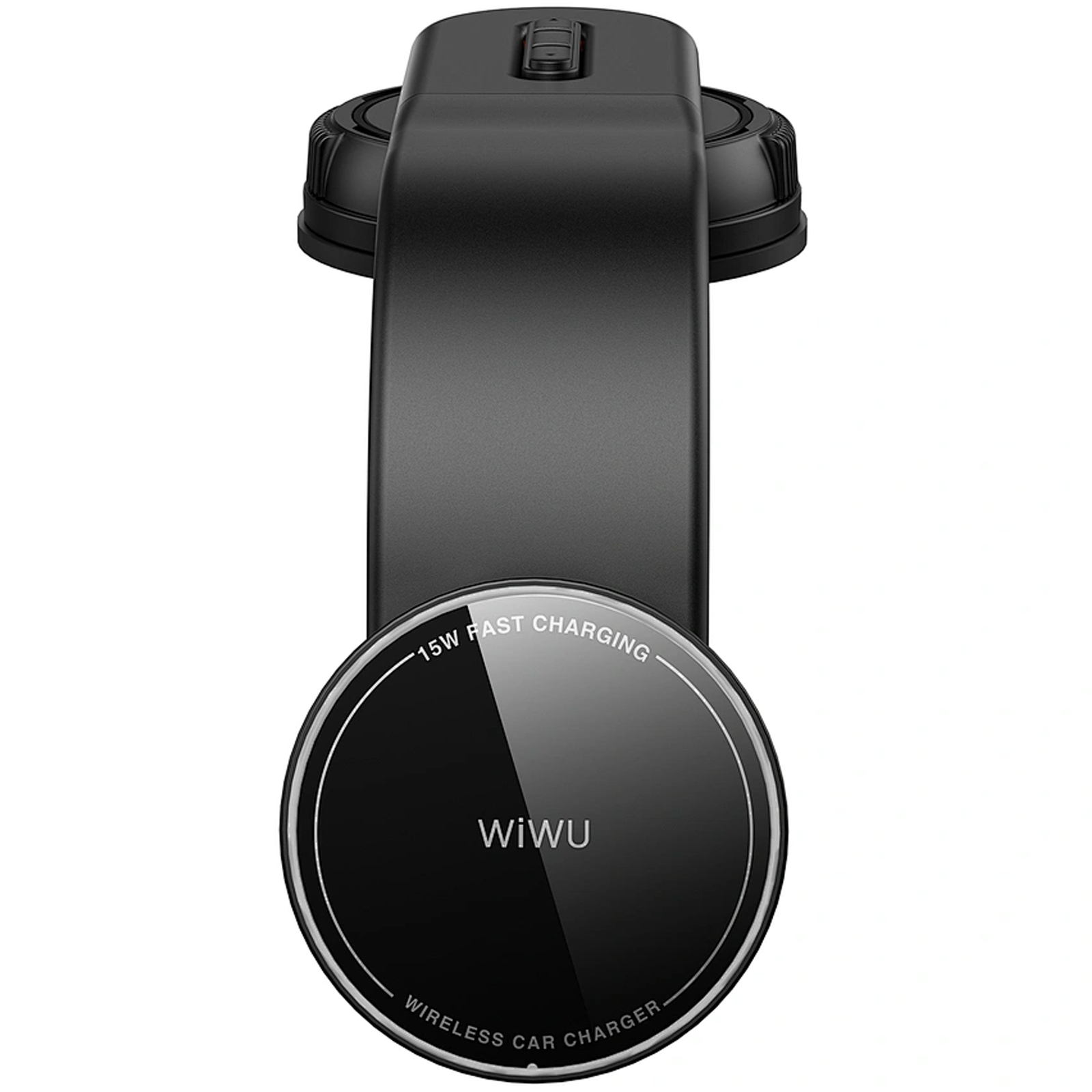 Автодержатель с БЗУ WIWU CH-327 Universal Automatic 15W, Black 3, купить оптом с доставкой