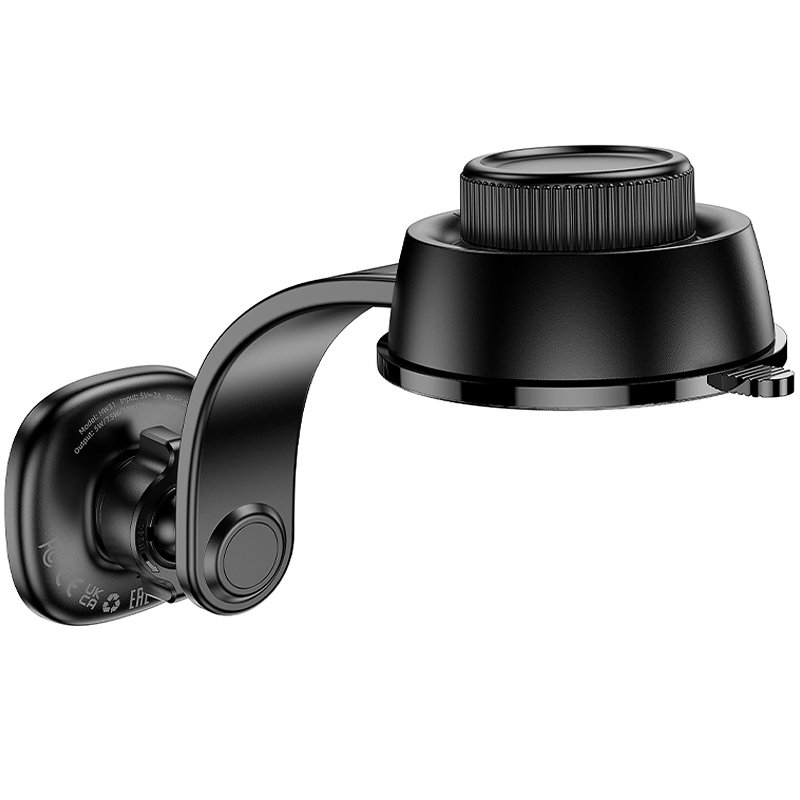 Автотримач з БЗП Hoco HW31 Crown Magnetic Wireless Charging 15W на малюнкі №6