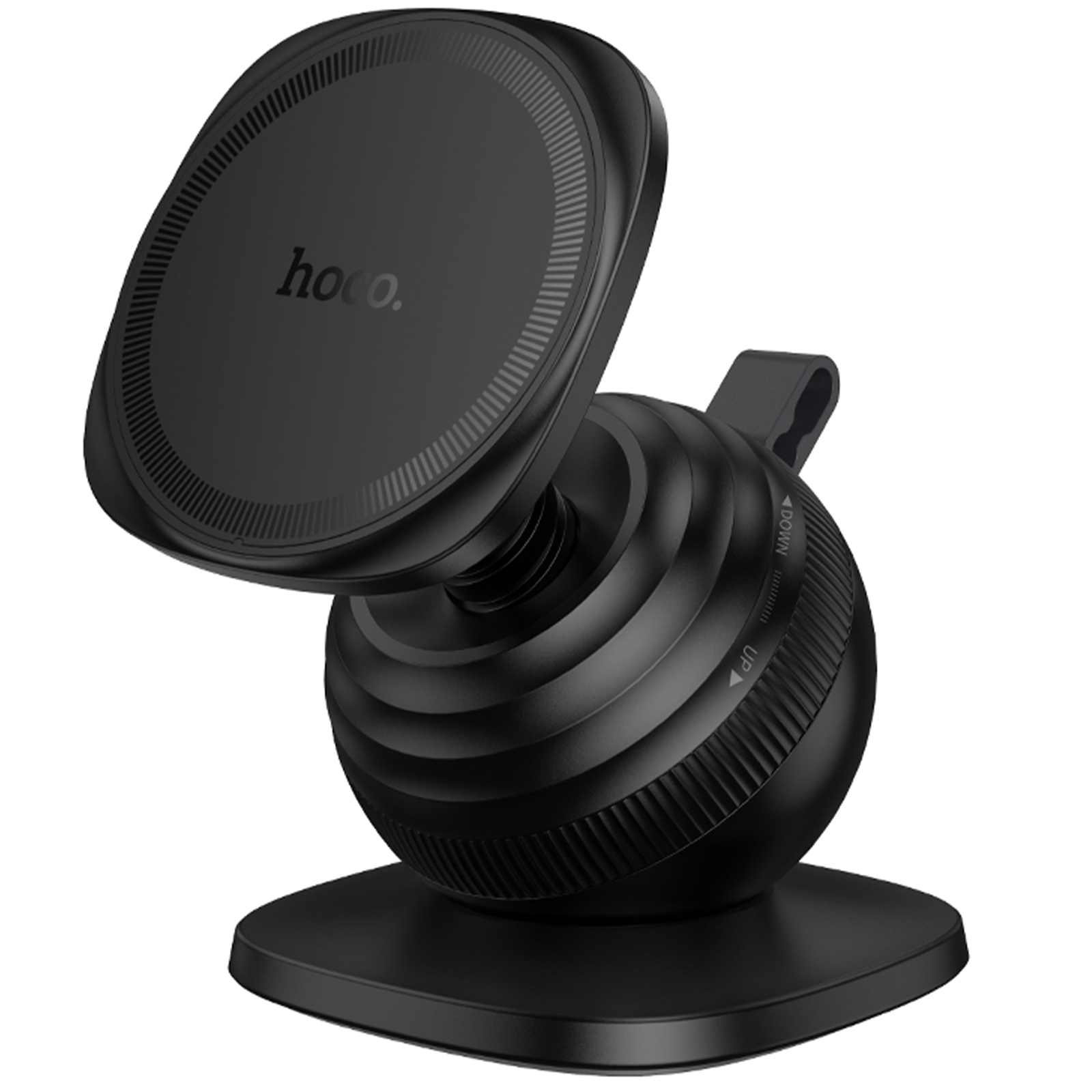 Уценка Автодержатель Hoco H103 Daisy magnetic (center console), Вскрытая упаковка / Black, купить оптом с доставкой