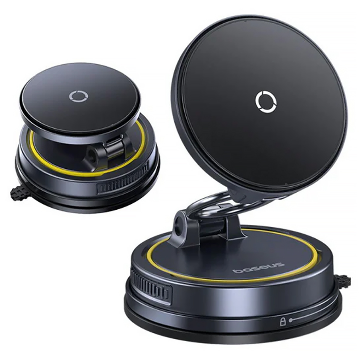 Уценка Автодержатель с БЗУ Baseus PrimeTrip VC2 Flex Pro Magnetic Wireless Charging (C0013F), Поврежденная упаковка / Cosmic Black 2, купить оптом с доставкой