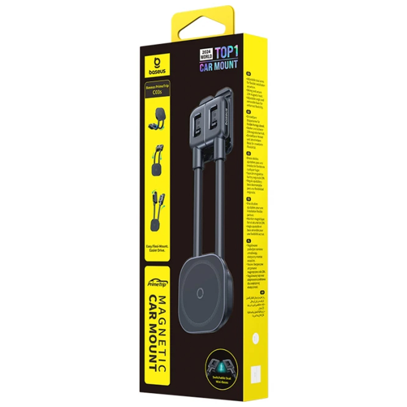 Автодержатель Baseus PrimeTrip C03s Magnetic Stick-on (C00137) на картинке №2