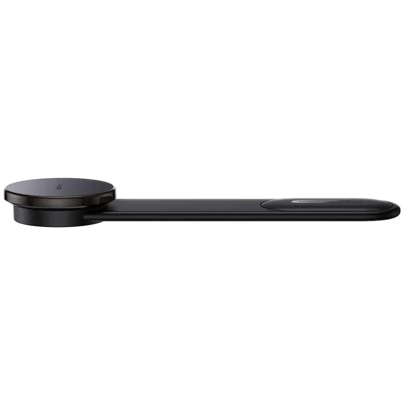 Автотримач з БЗП Baseus C02 Pro Series Magnetic Wireless Charging Car Mount Cluster (C40156), Black 2, купити оптом з доставкою