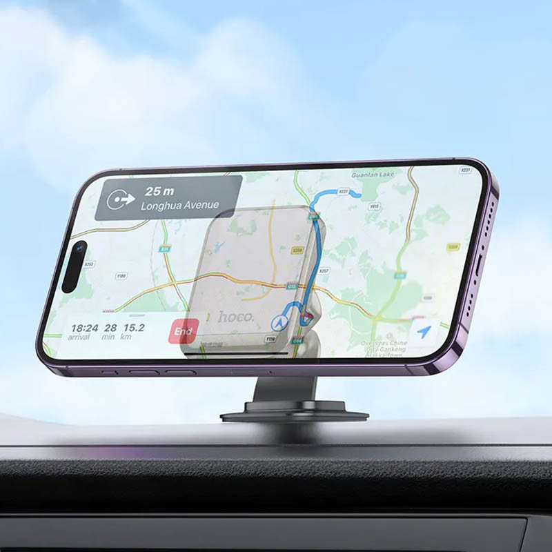 Автотримач Hoco H25 Climber (center console) на малюнкі №5