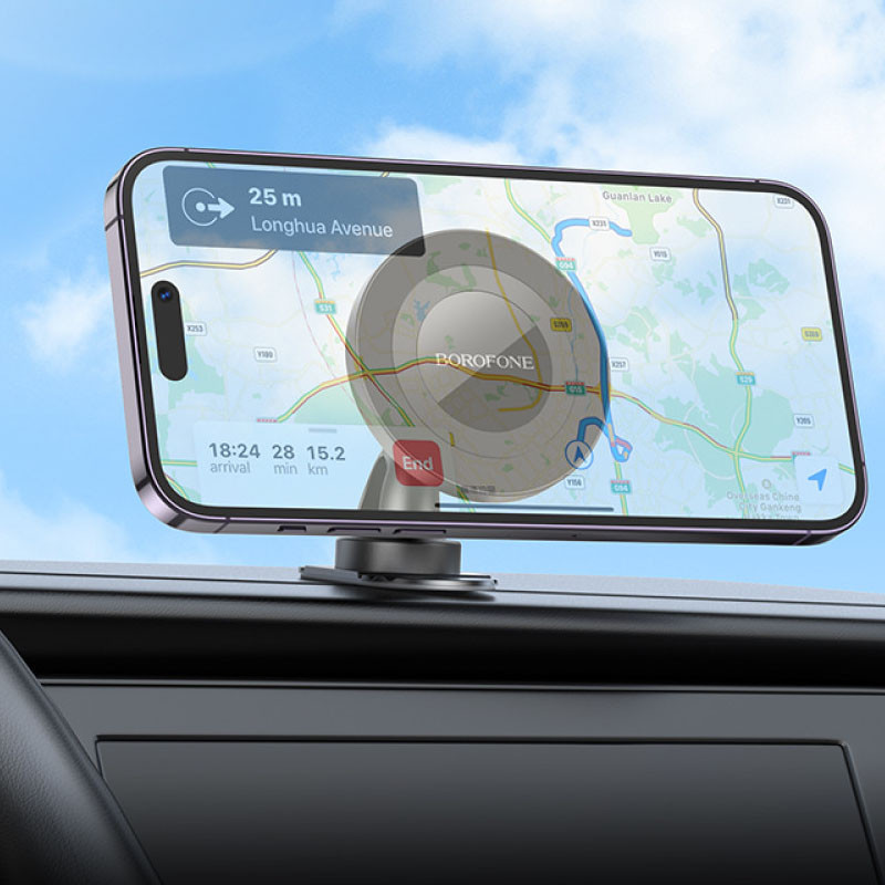 Автотримач Borofone BH91 Ring magnetic (center console) на малюнкі №7