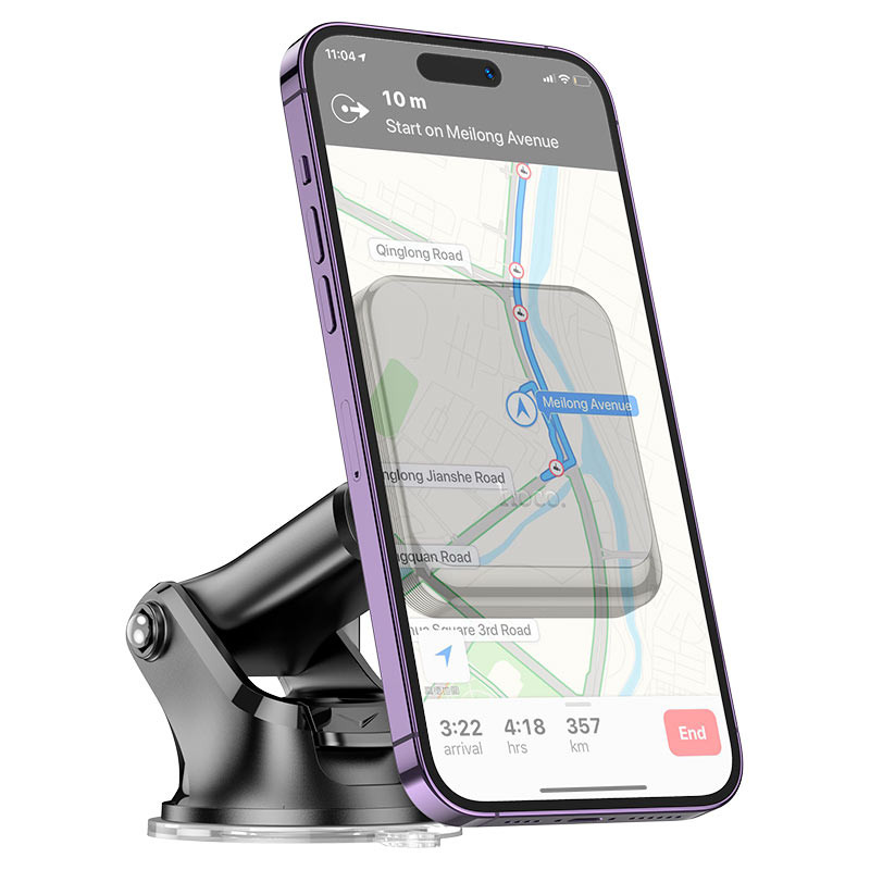 Автотримач Hoco H41 Climber magnetic (center console) Зображення №4 Автотримач Hoco H41 Climber magnetic (center console) дивитися фото №4