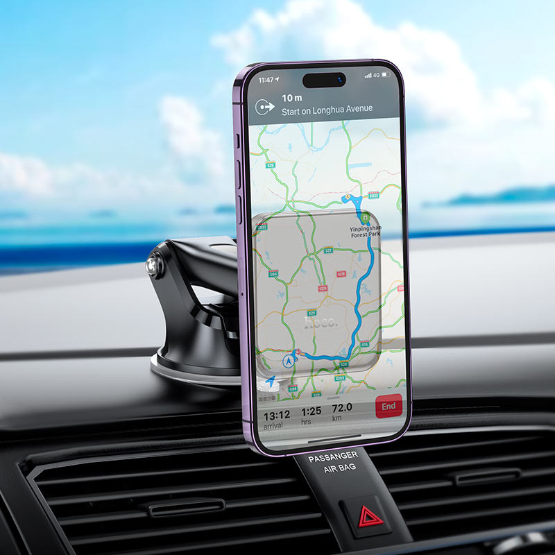 Автотримач Hoco H41 Climber magnetic (center console) Зображення №7 Автотримач Hoco H41 Climber magnetic (center console) дивитися фото №7