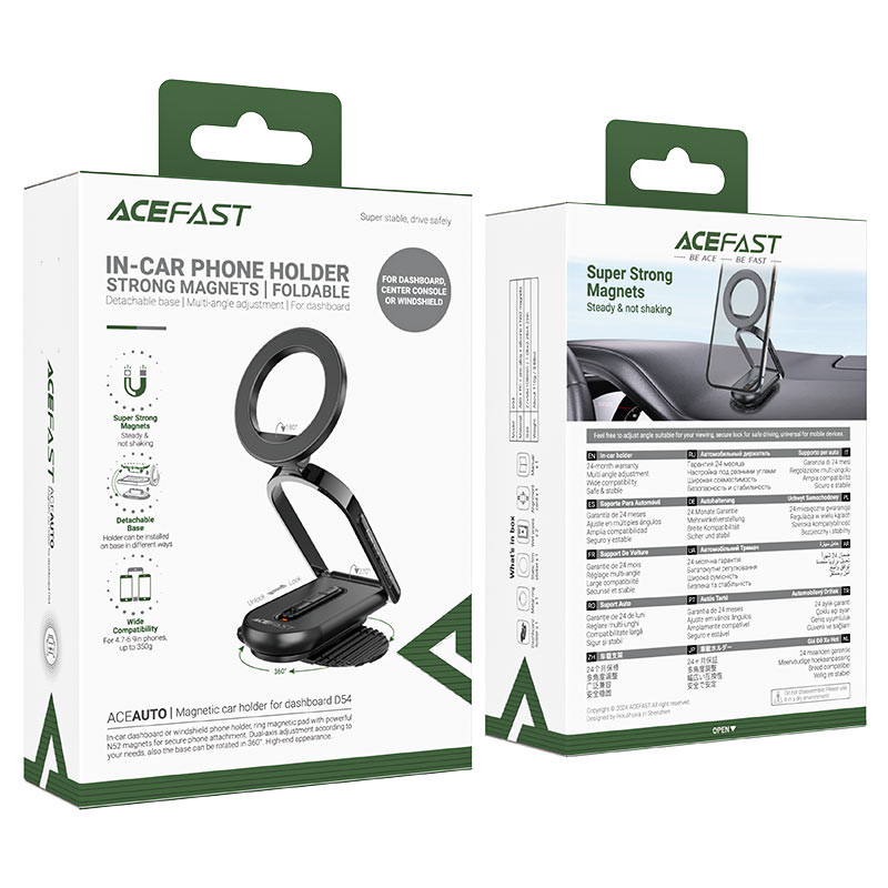 Автотримач Acefast D54 Magnetic for Dashboard на малюнкі №6