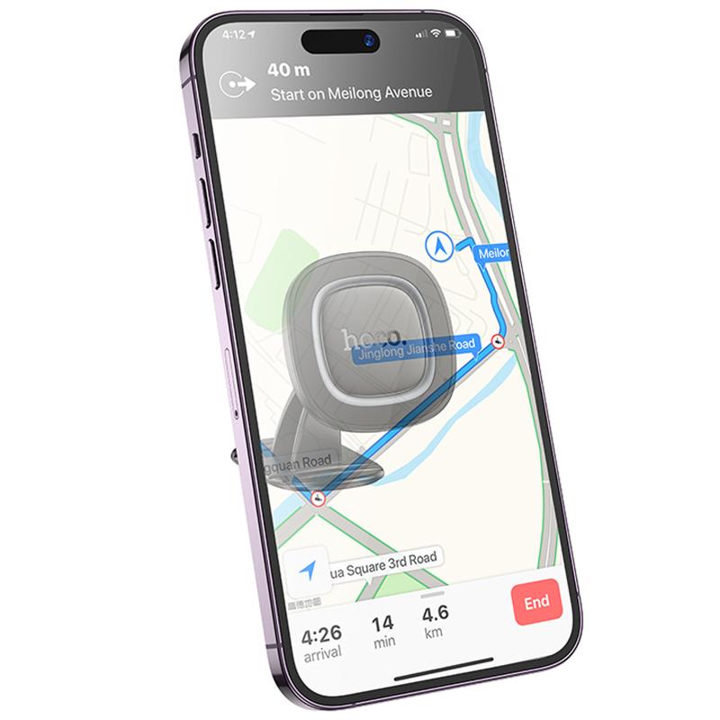 Автотримач Hoco H73 Crown magnetic (center console) на малюнкі №2