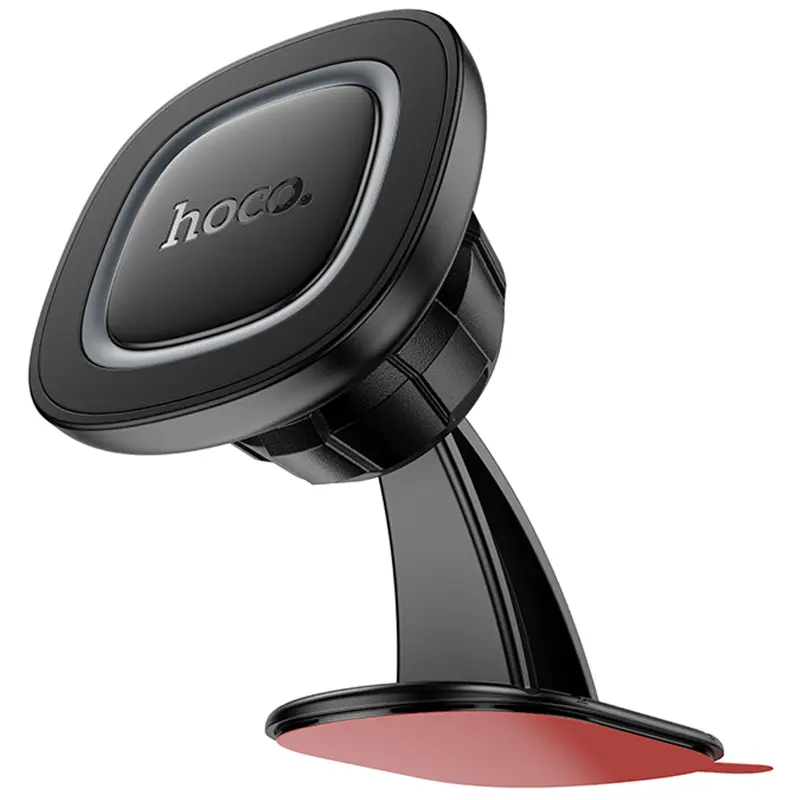 Автотримач Hoco H73 Crown magnetic (center console), Black / Metal gray 3, купити оптом з доставкою