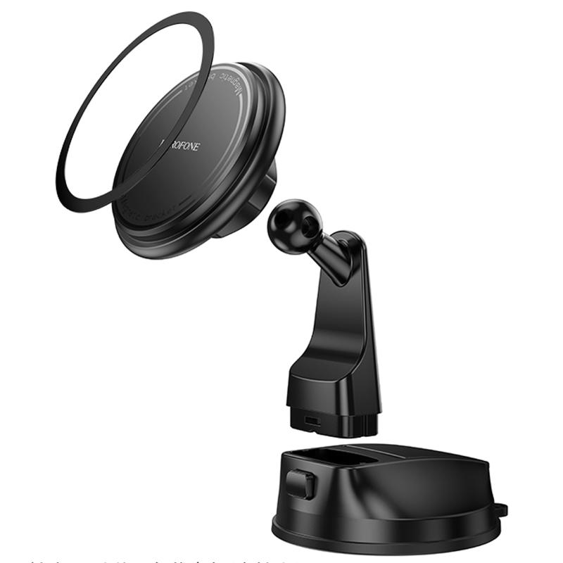 Автотримач Borofone BH136 Parker ring magnetic (center console) на малюнкі №3