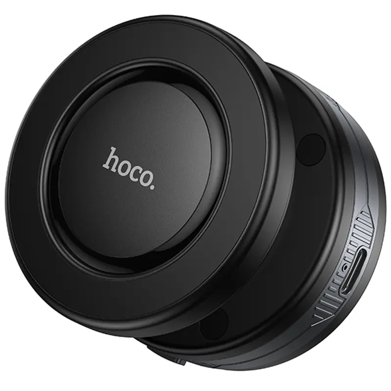 Автодержатель Hoco H87 Dragon electric suction cup magnetic (universal), Black / Metal gray 2, купить оптом с доставкой