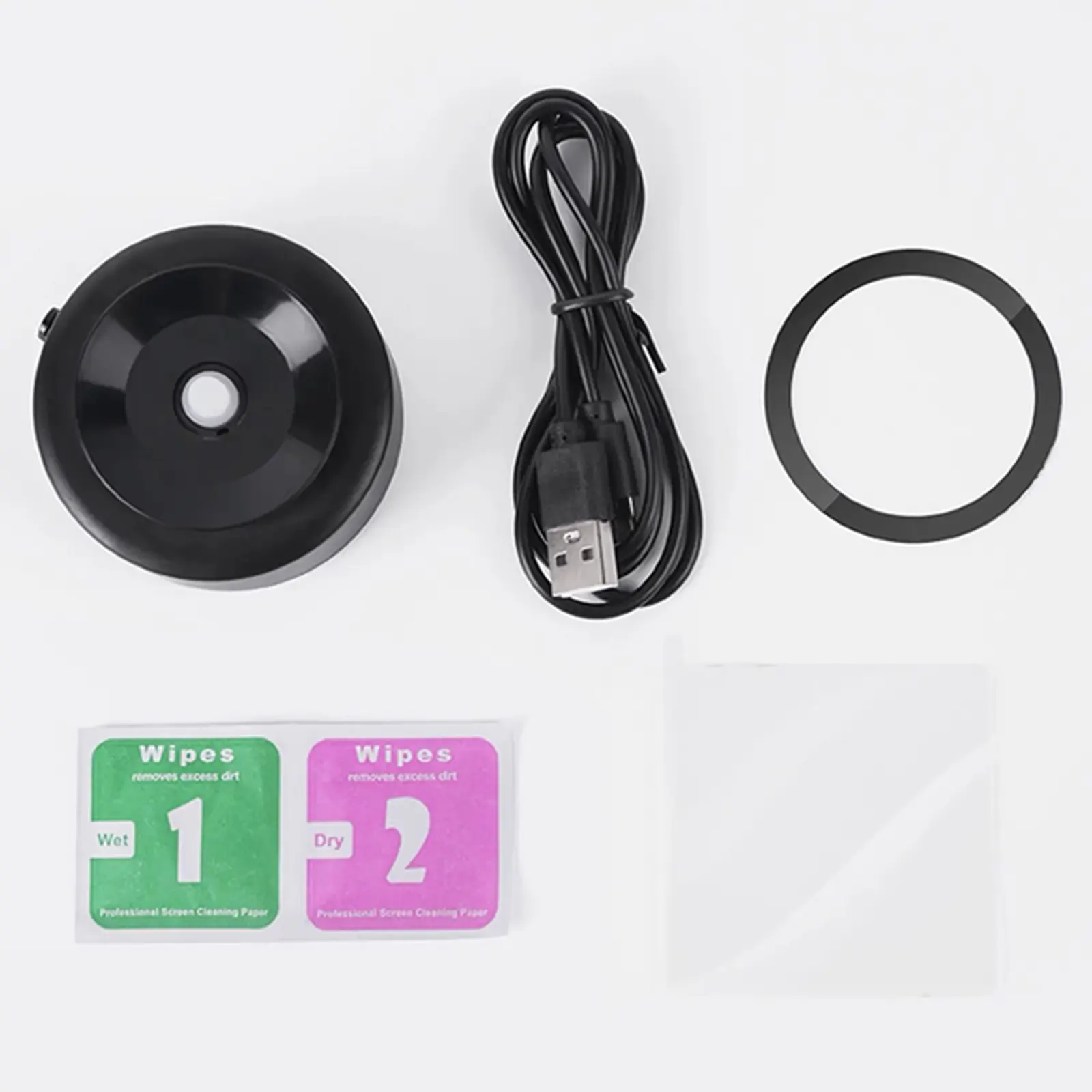 Автодержатель Hoco DCA47 Quick Fix magnetic, Black 2, купить оптом с доставкой