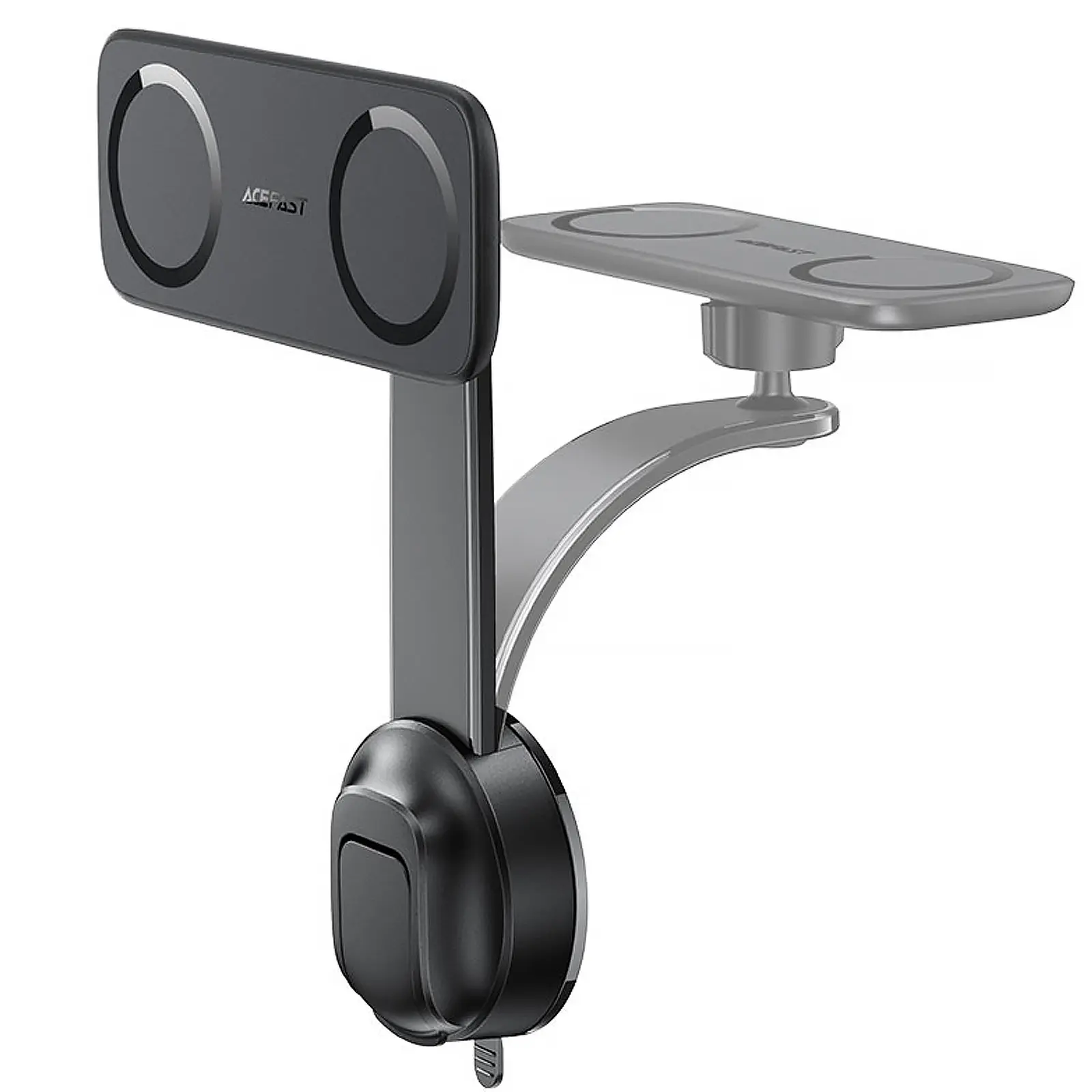 Автодержатель Acefast D60 Dual Mount, Black 1, купить оптом с доставкой