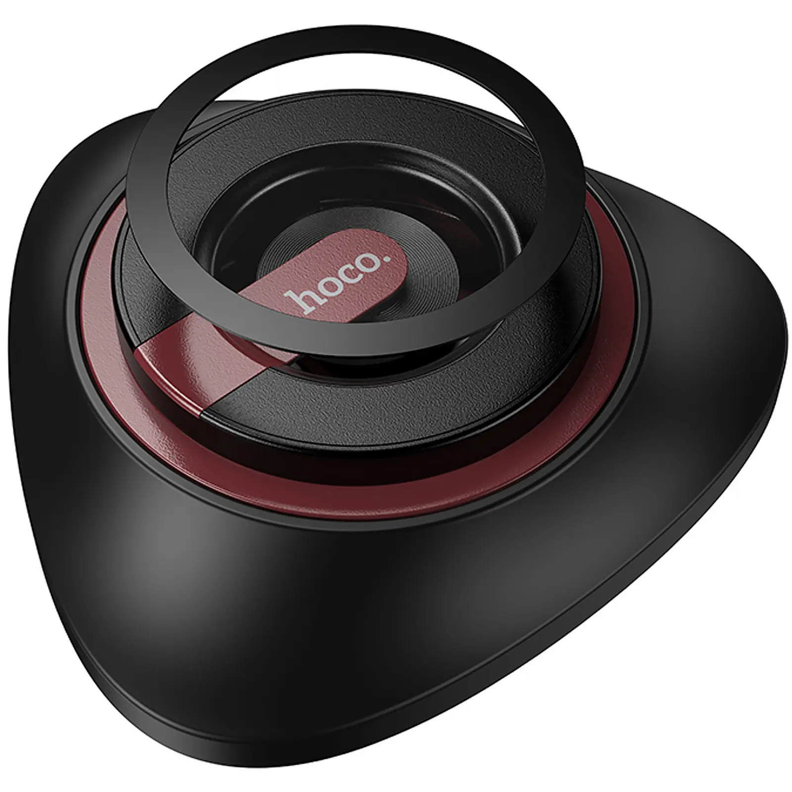 Автодержатель Hoco H90 Tower magnetic (dashboard), Black / Red 4, купить оптом с доставкой