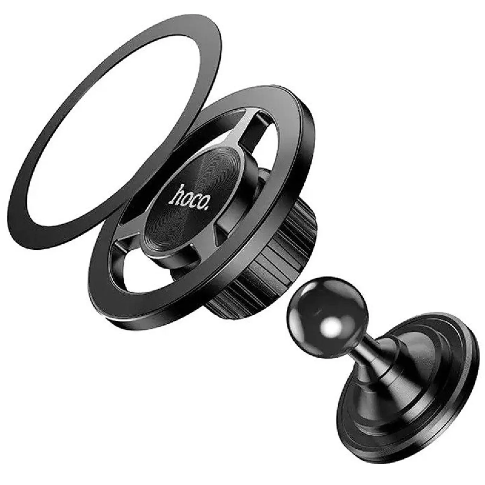 Автодержатель Hoco DCA46 Mini magnetic (center console), Black 1, купить оптом с доставкой