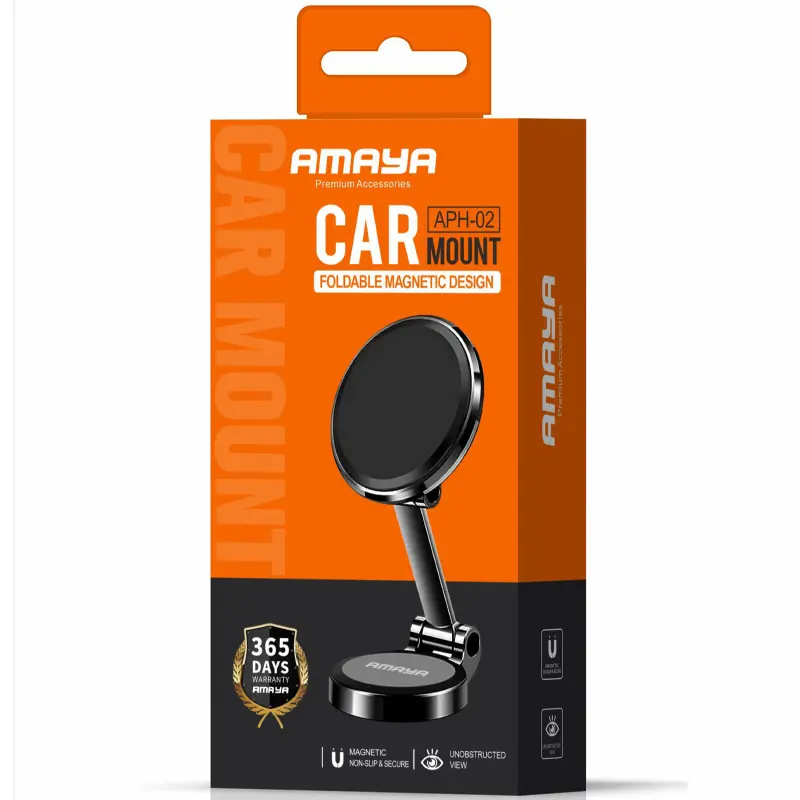 Автодержатель Amaya APH-02 (dashboard), Black 1, купить оптом с доставкой