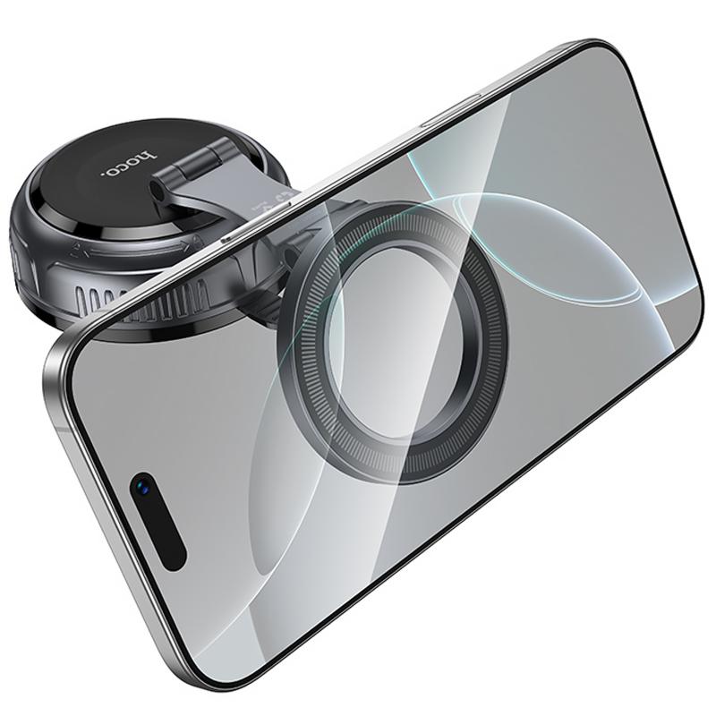 Автодержатель Hoco H92 High vacuum suction cup magnetic (universal) на картинке №4