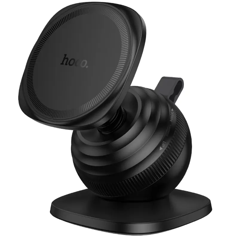 Автодержатель Hoco H103 Daisy magnetic (center console), Black, купить оптом с доставкой