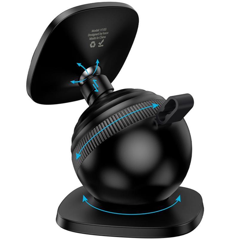 Автодержатель Hoco H103 Daisy magnetic (center console) на картинке №3