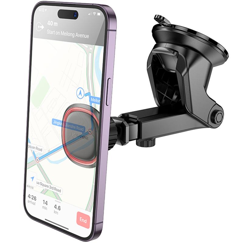 Автодержатель Borofone BH125 Roman magnetic (center console) на картинке №5