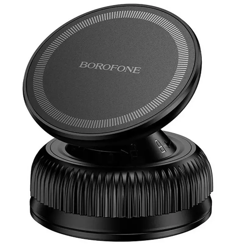Автодержатель Borofone BH139 Rider Vacuum Suction Magnetic, Black, купить оптом с доставкой