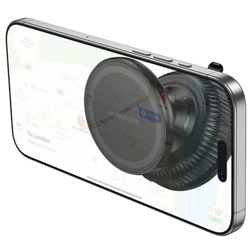 Автодержатель Borofone BH139 Rider Vacuum Suction Magnetic на картинке №3