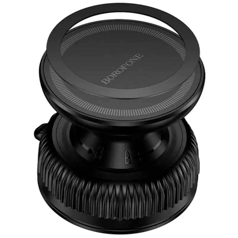 Автодержатель Borofone BH139 Rider Vacuum Suction Magnetic, Black 3, купить оптом с доставкой