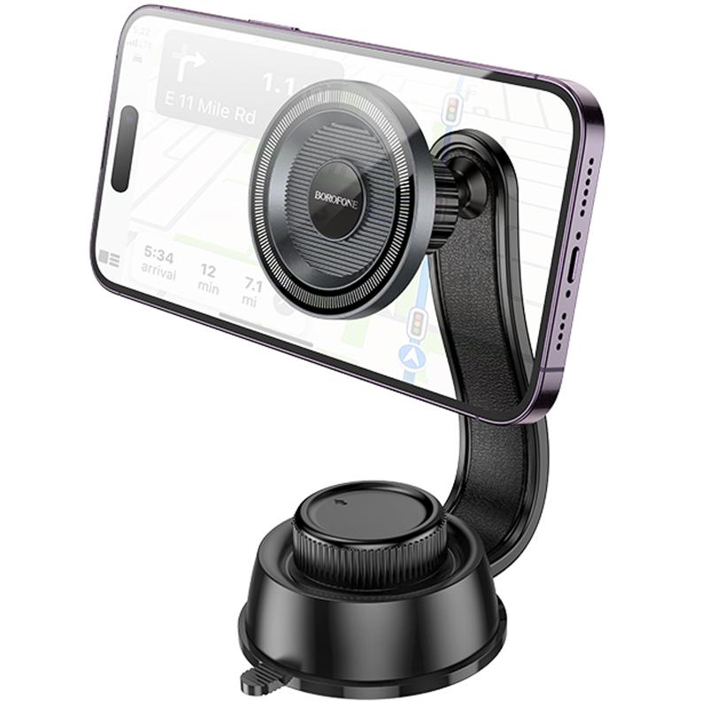 Автодержатель Borofone BH123 Profit magnetic (center console) на картинке №6
