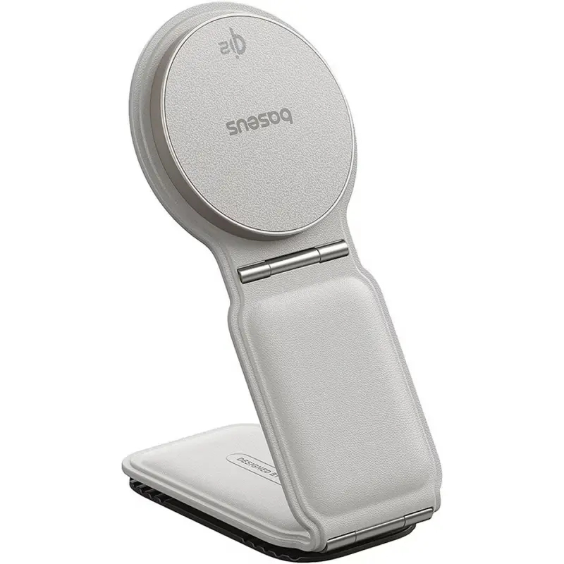 Автодержатель с БЗУ Baseus PrimeTrip Series C02 15W (C40169), Moon White 1, купить оптом с доставкой