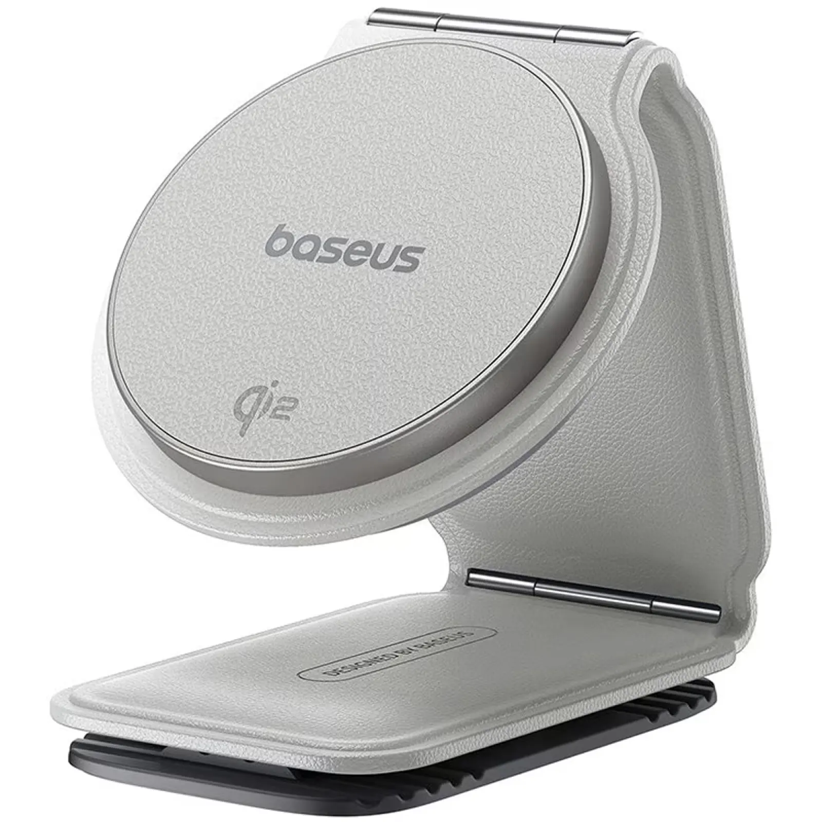 Автодержатель с БЗУ Baseus PrimeTrip Series C02 15W (C40169), Moon White, купить оптом с доставкой
