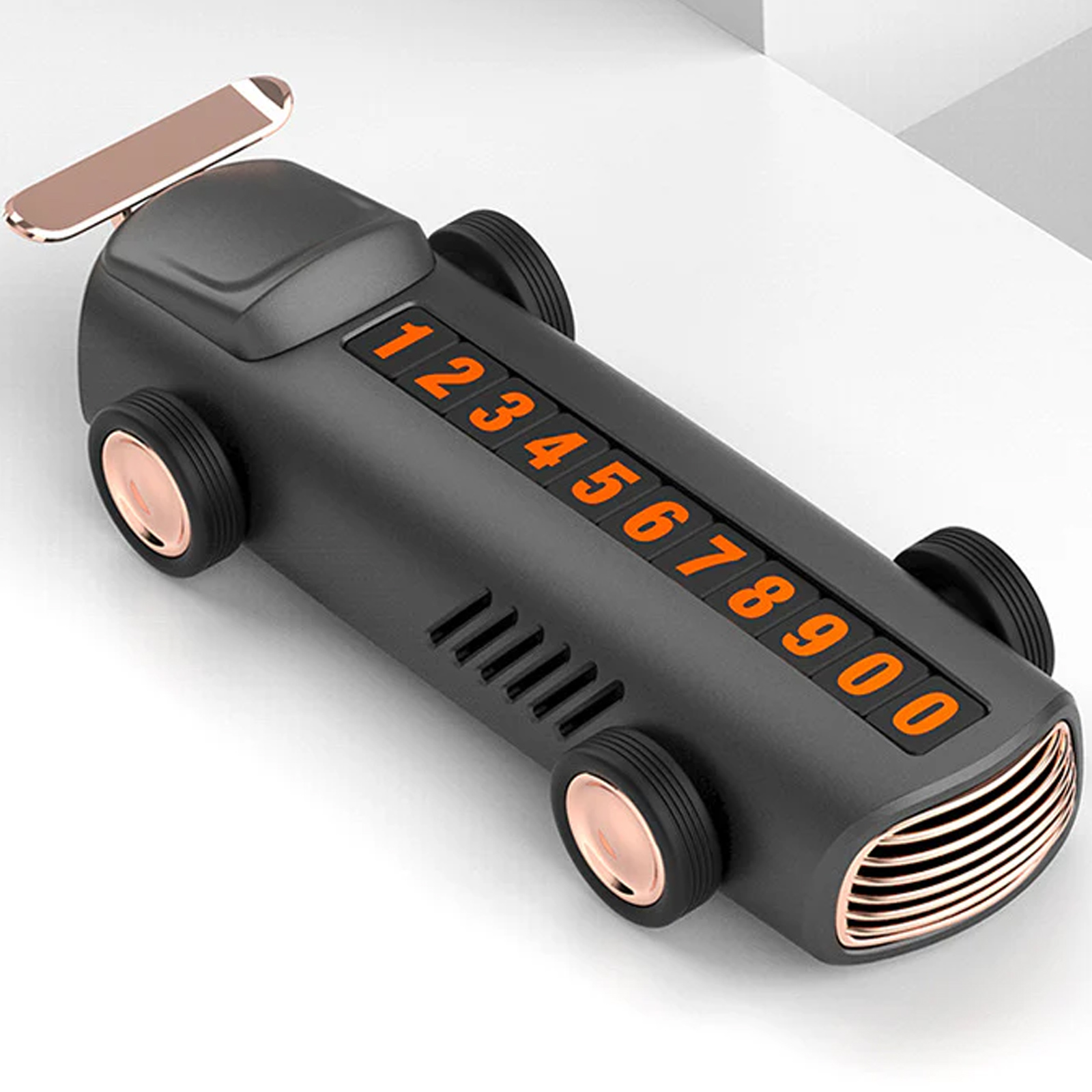 Автовизитка GT01, Black 2, купить оптом с доставкой
