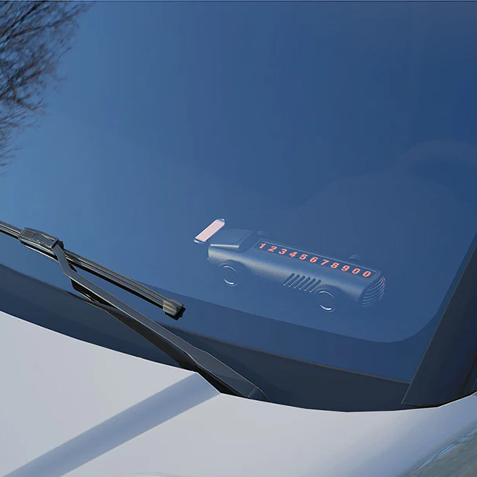 Автовизитка GT01, Black 3, купить оптом с доставкой
