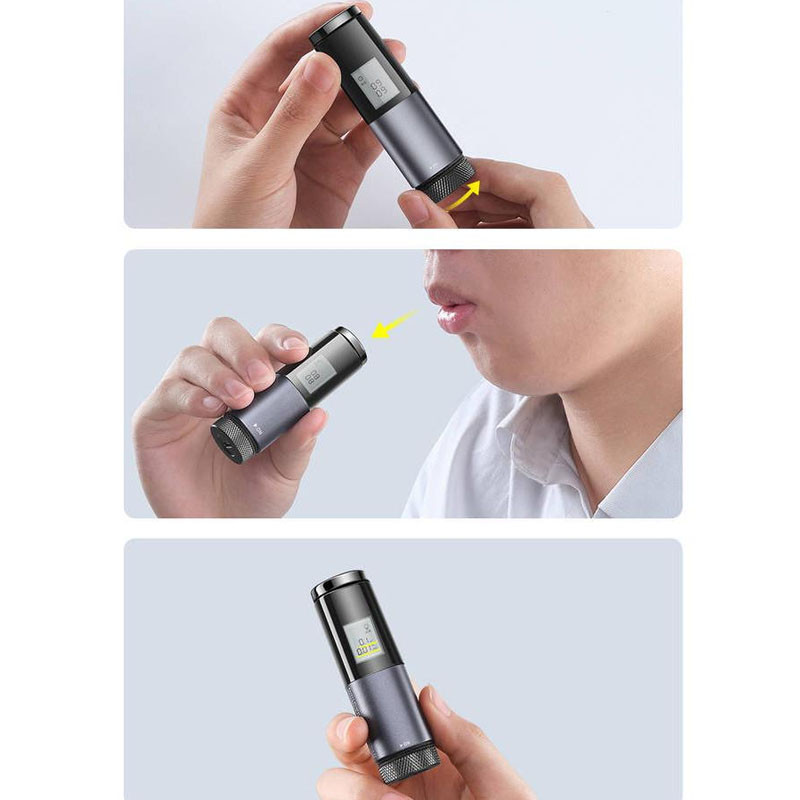Алкотестер Baseus Digital Alcohol Tester (CRCX-01), Black 4, купити оптом з доставкою