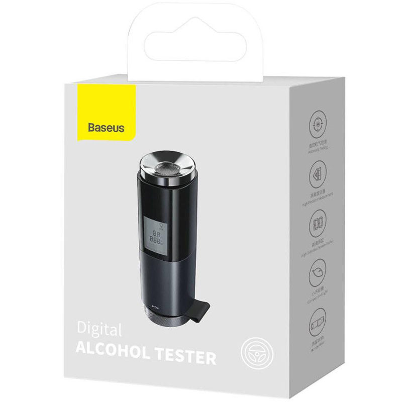 Алкотестер Baseus Digital Alcohol Tester (CRCX-01), Black 5, купити оптом з доставкою