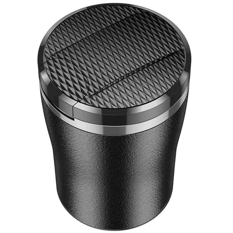 Автомобільна попільничка Hoco ZP9 Solar з крышкой на малюнкі №3