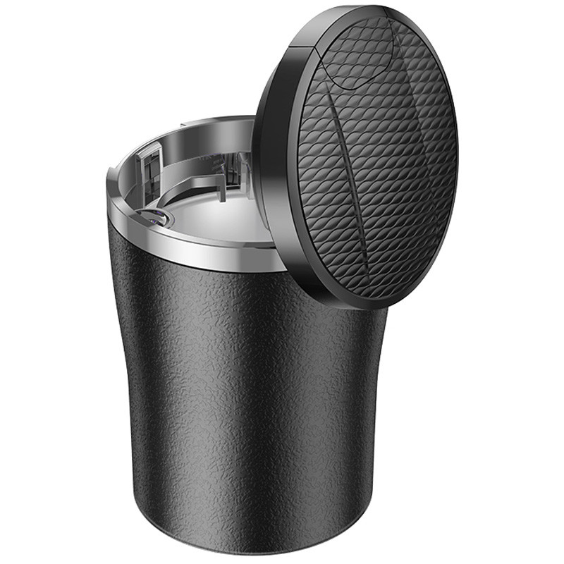 Автомобільна попільничка Hoco ZP9 Solar з крышкой на малюнкі №5