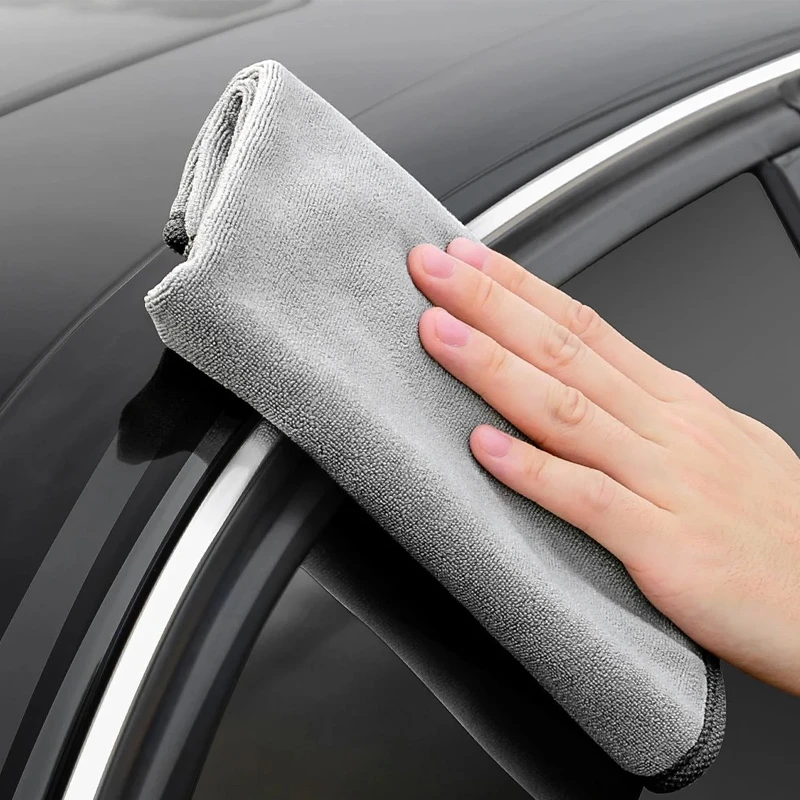Микрофибра Baseus Easy life car washing towel (2pcs) (400*400mm) (CRXCMJ-0G), Grey 2, купить оптом с доставкой