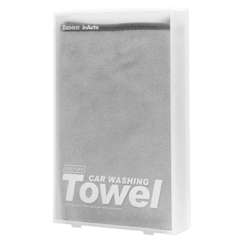 Микрофибра Baseus Easy life car washing towel (2pcs) (400*400mm) (CRXCMJ-0G), Grey 5, купить оптом с доставкой