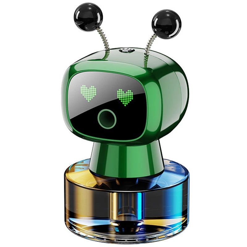 Ароматизатор/освіжувач повітря у машину Smart Robot in Love, Green, купити оптом з доставкою