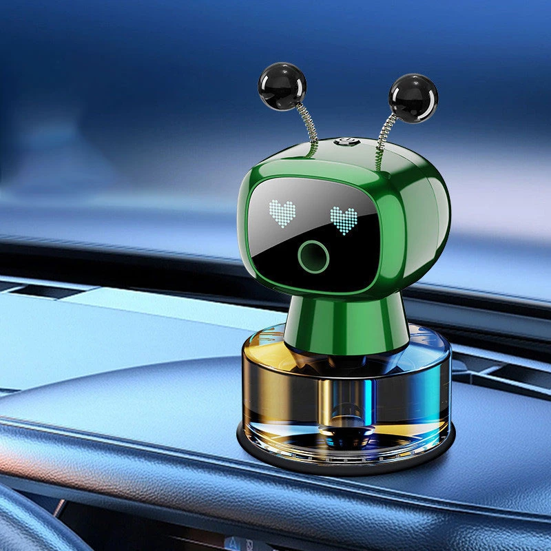 Ароматизатор/освіжувач повітря у машину Smart Robot in Love, Green 2, купити оптом з доставкою